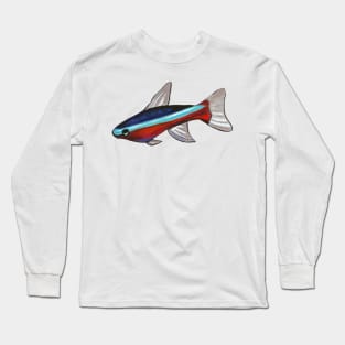 Neon Tetra Long Sleeve T-Shirt